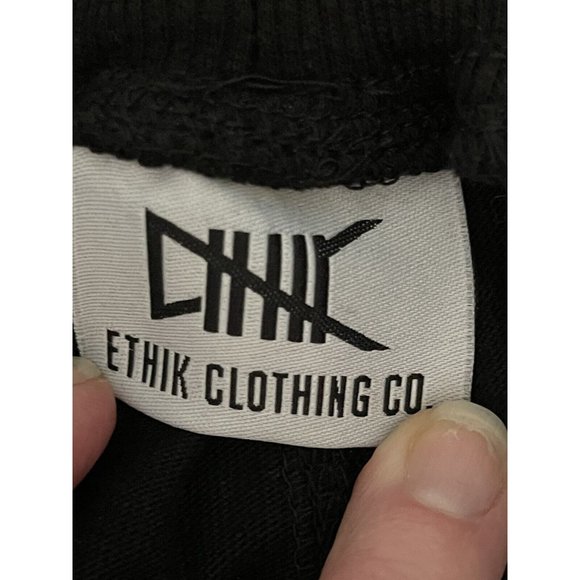 Ethik x Shadow Snowbird Joggers Men’s Black Reflective Multiple Logos Large $82 - Picture 5 of 12